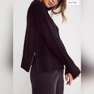 Vetta Capsule Cropped Mockneck Sweater